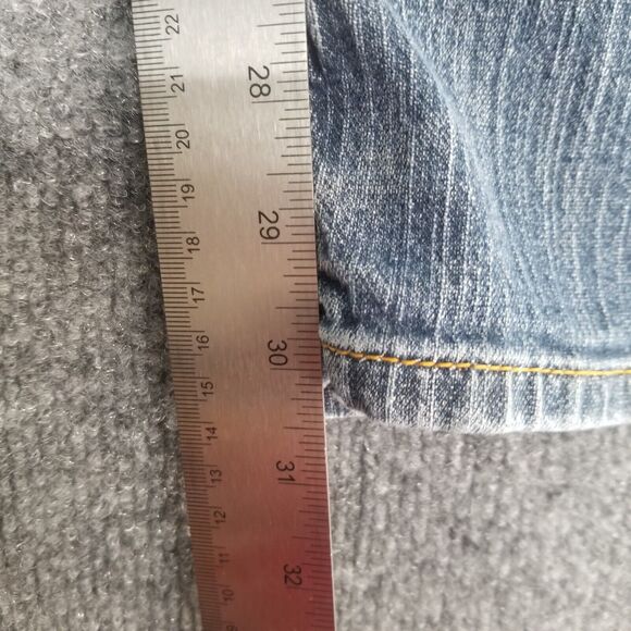 Cody James Jeans Mens 30x34 Blue Straight Embroidered Cowboy Western Rodeo - Picture 8 of 10